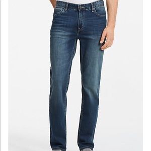 Calvin Klein Authentic Blue Wash Straight Leg Jean